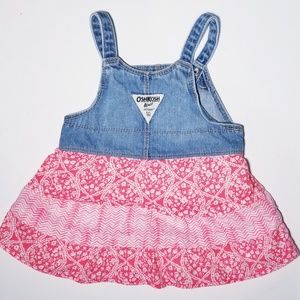 girls overall dress
